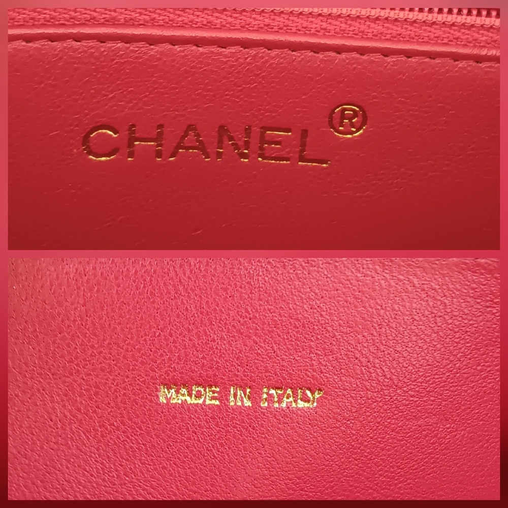 ​🌹 RARE CHANEL Vintage Red Lambskin Diana Flap Bag - 24K Gold Hardware 🌹 - Picture 14 of 17